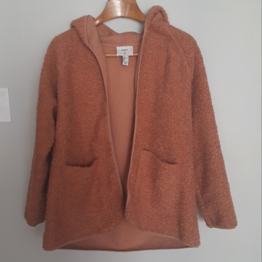 Teddy Coat - pink ‼️(3/$15)
